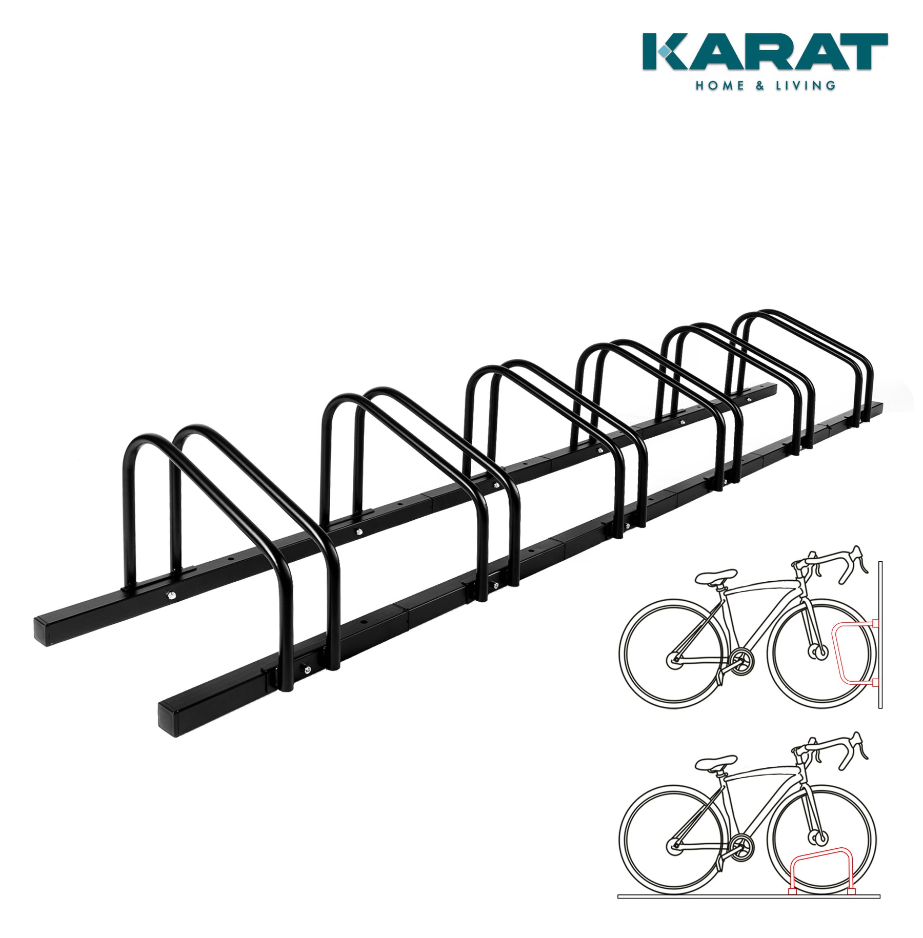 F1_fd-30704 | Zwart | Voor 6 fietsen