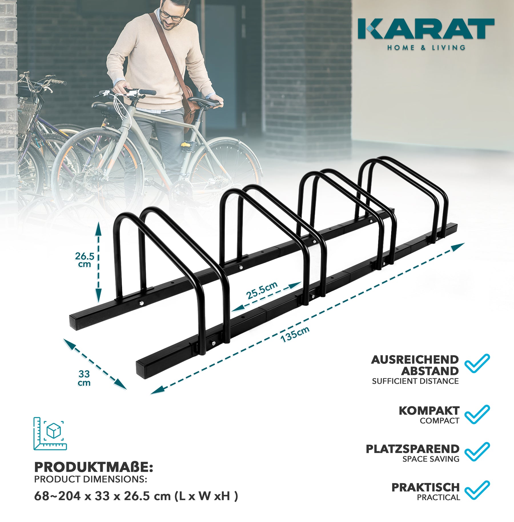 T1_fd-30702 | Zwart | Voor 4 fietsen