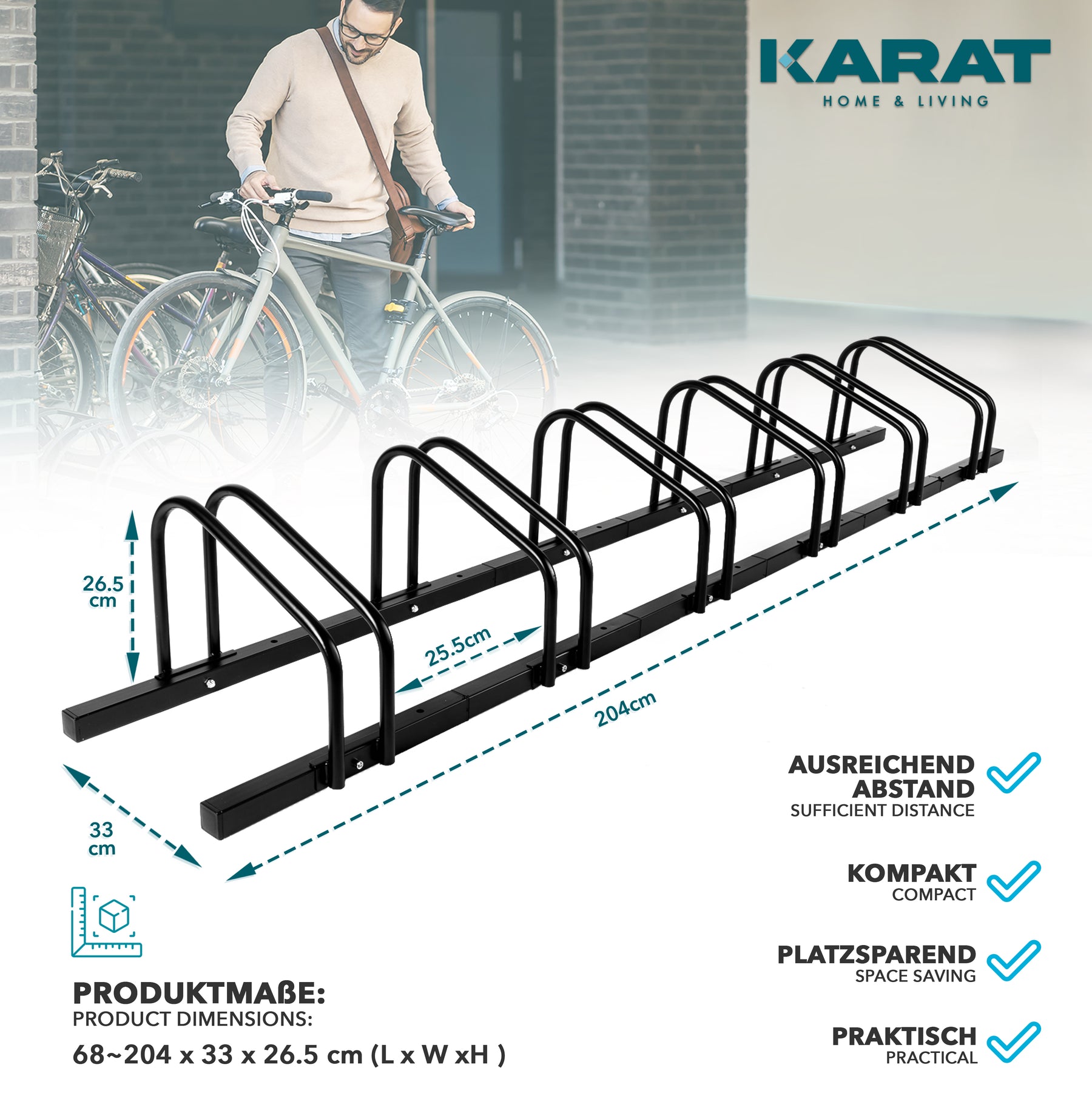 T1_fd-30704 | Zwart | Voor 6 fietsen