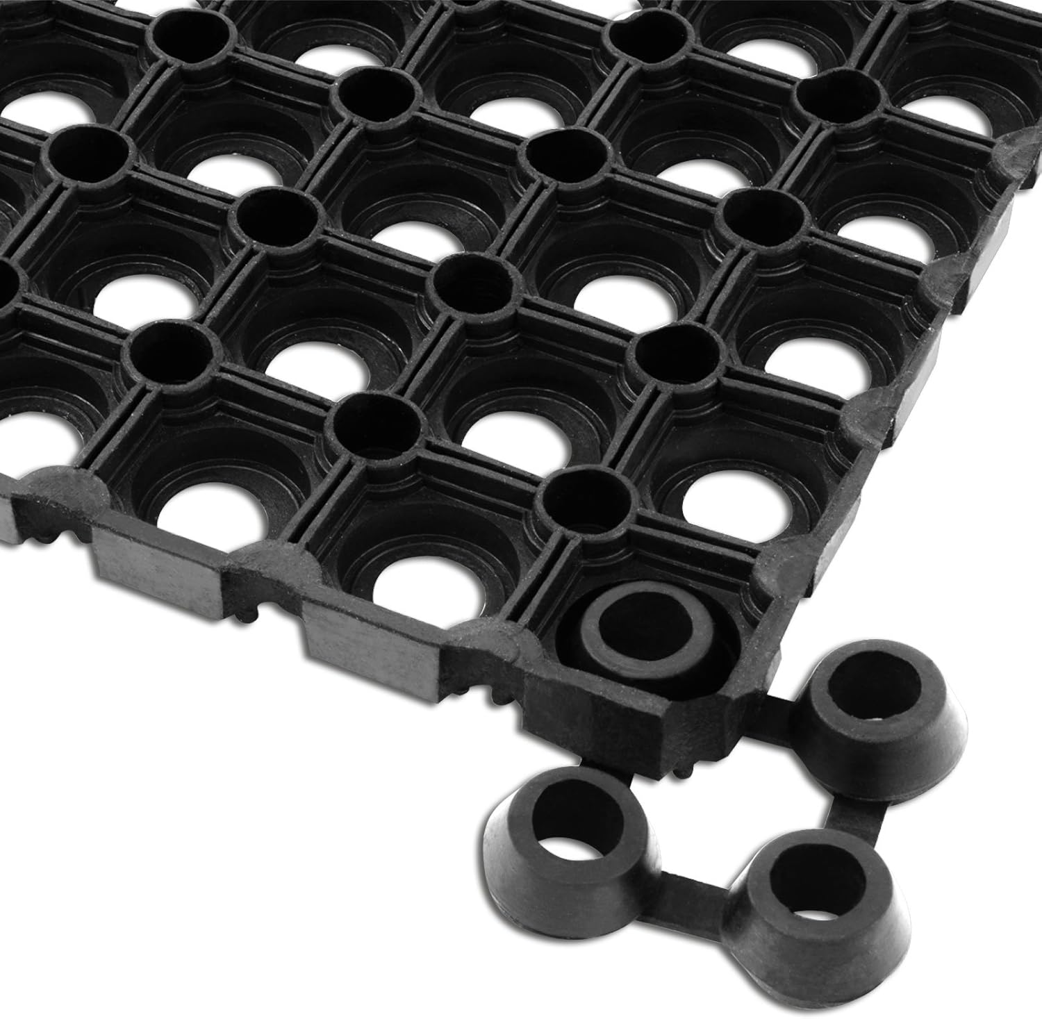 Rubber ringmat Octo Door | grote gaten | 16 of 23 mm dik