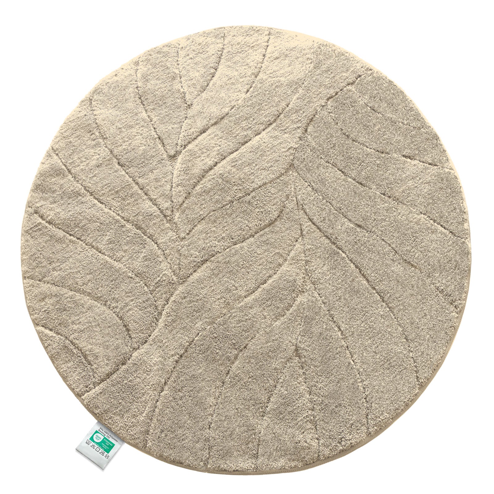 Badmat | Maris | Ronde badmat | Zachte microvezel, antislip & geschikt voor vloerverwarming