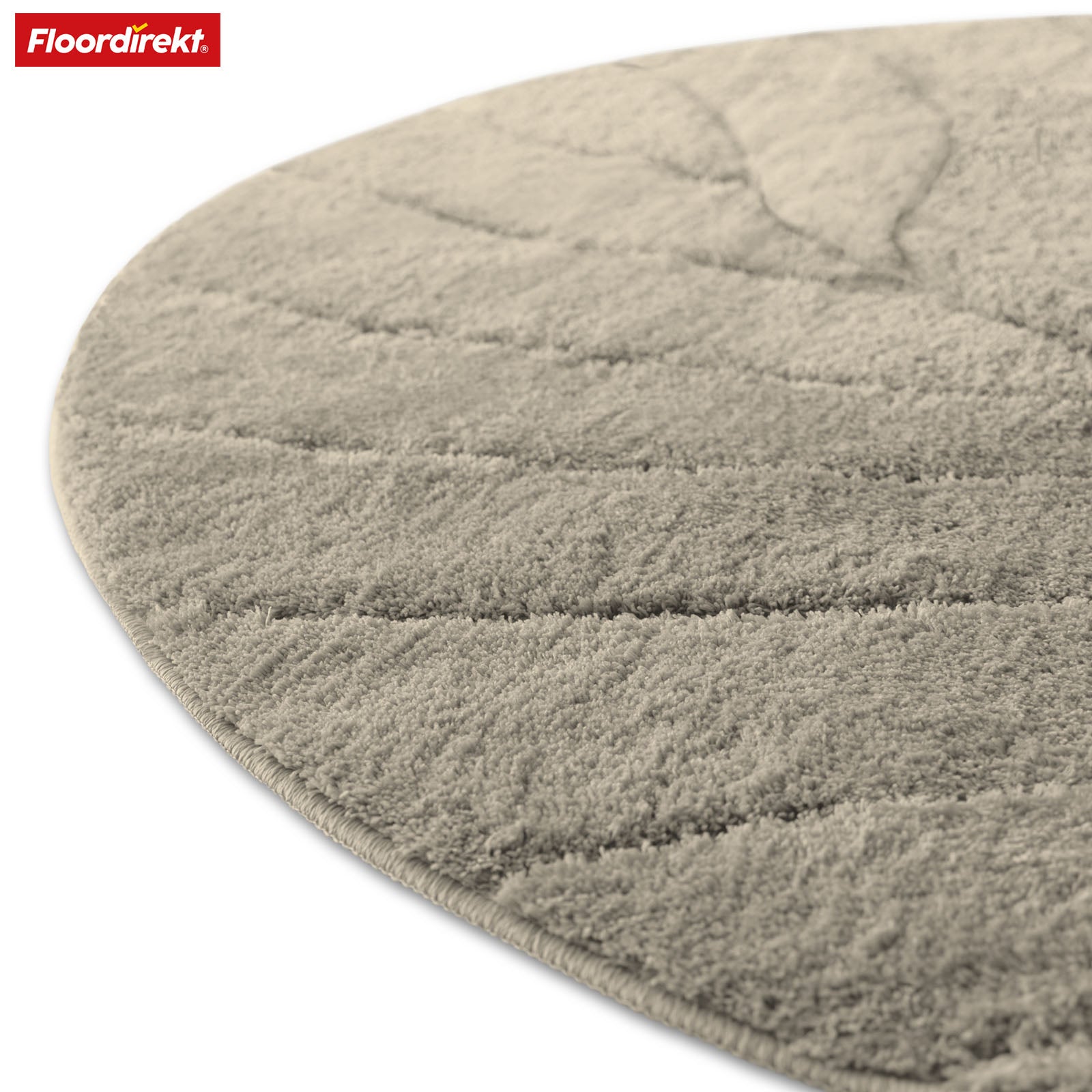 Badmat | Maris | Ronde badmat | Zachte microvezel, antislip & geschikt voor vloerverwarming