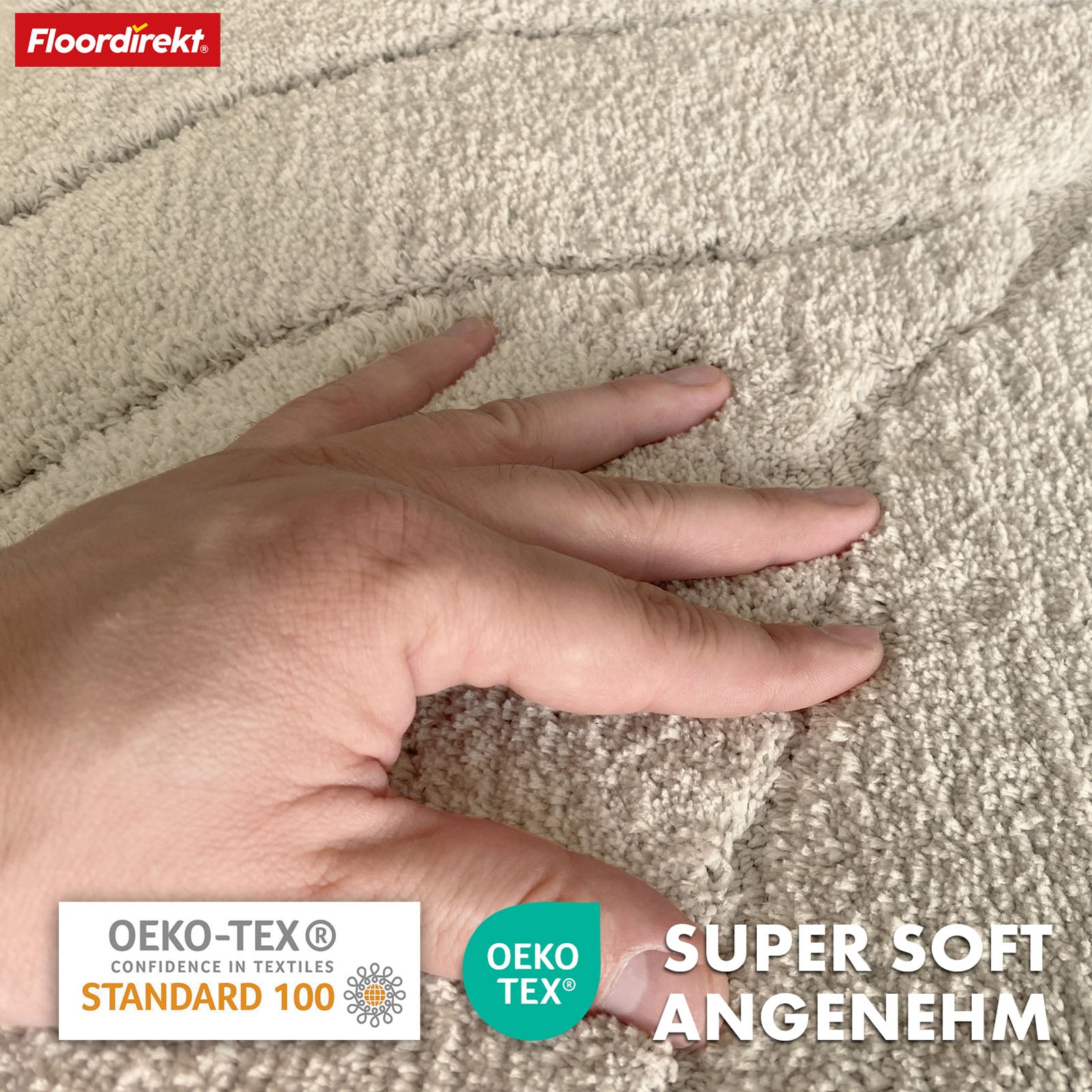 Badmat | Maris | Ronde badmat | Zachte microvezel, antislip & geschikt voor vloerverwarming
