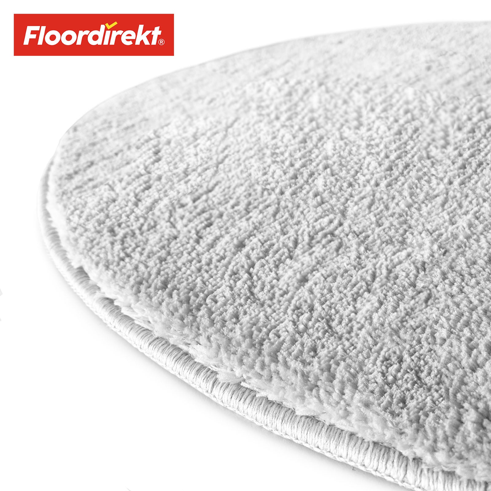 Ronde badmat | Sky | Ronde badmat | Dicht, donzig comfort voor in huis
