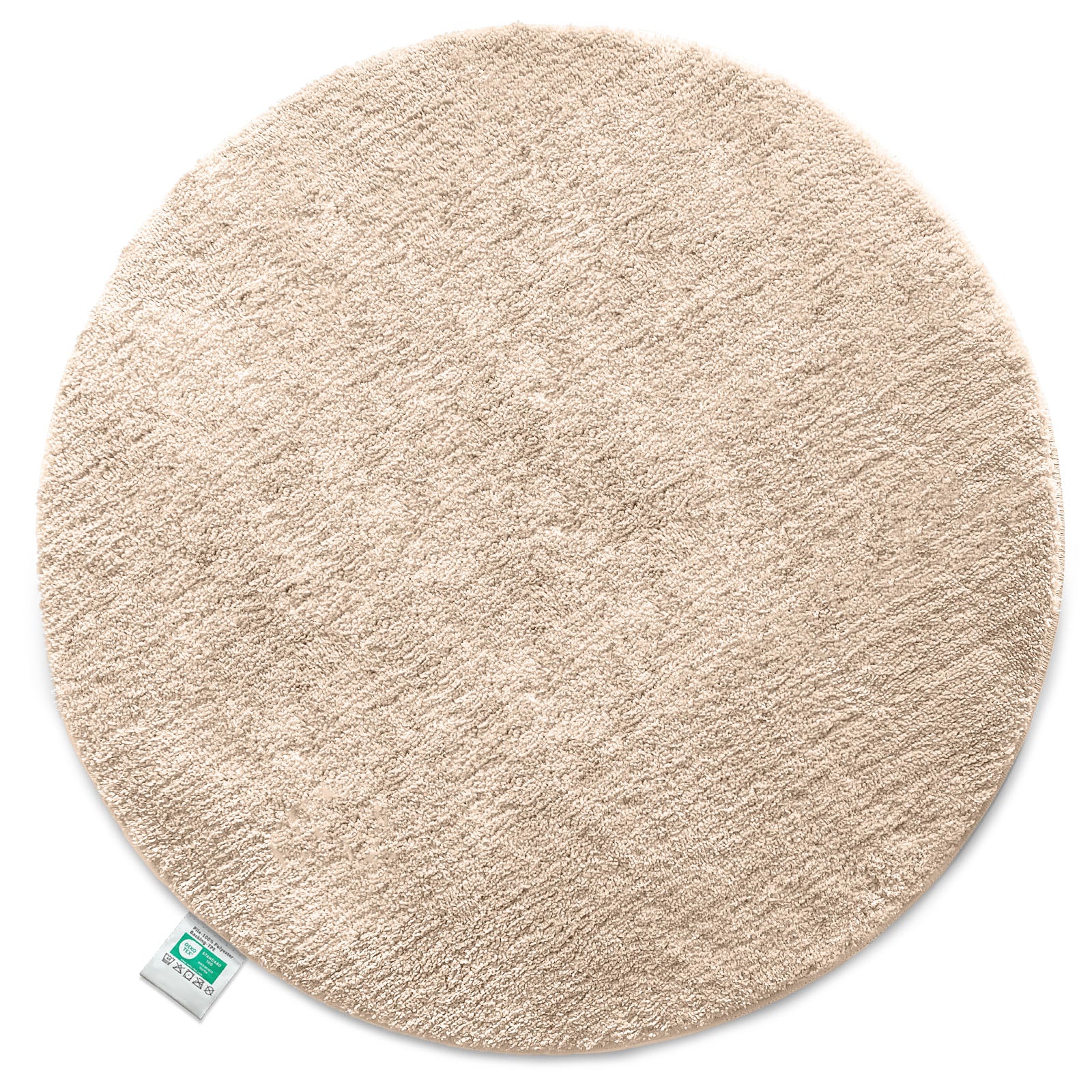 Ronde badmat | Sky | Ronde badmat | Dicht, donzig comfort voor in huis