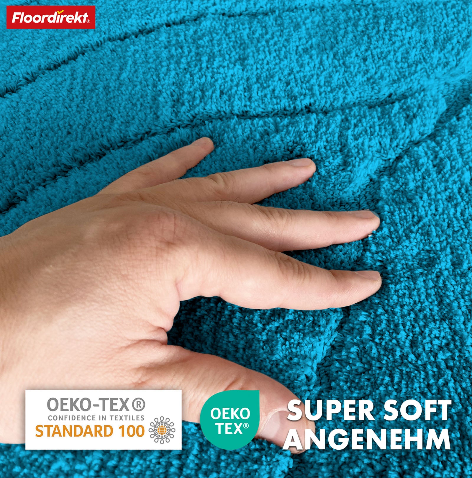 Badmat | Maris | Ronde badmat | Zachte microvezel, antislip & geschikt voor vloerverwarming
