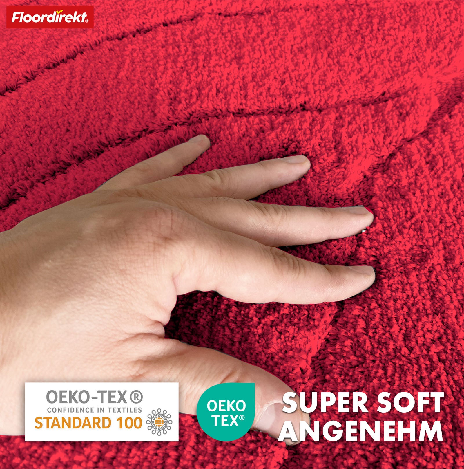 Badmat | Maris | Ronde badmat | Zachte microvezel, antislip & geschikt voor vloerverwarming