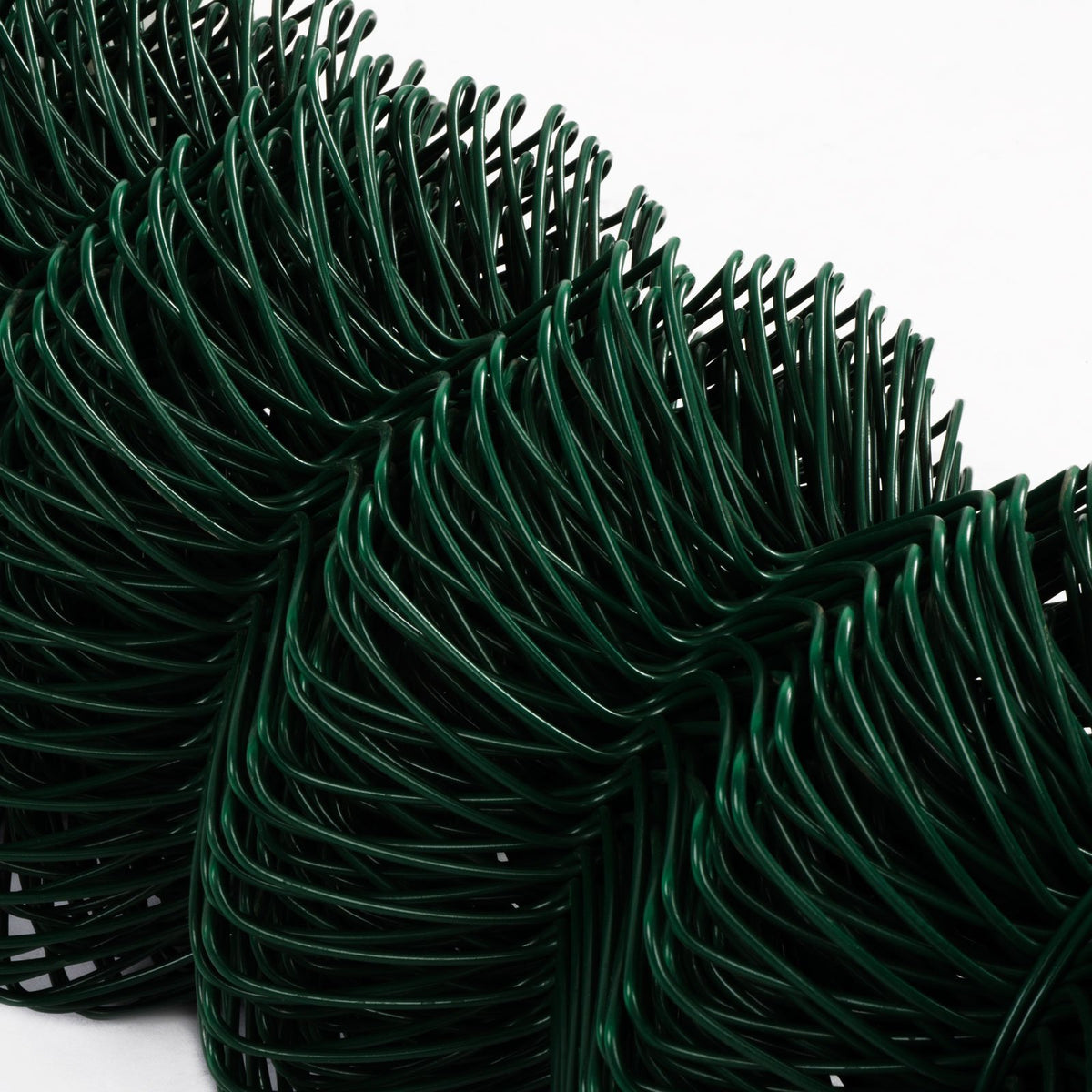Kettingomheining | PVC-coating | Groen | Diverse lengtes en hoogtes