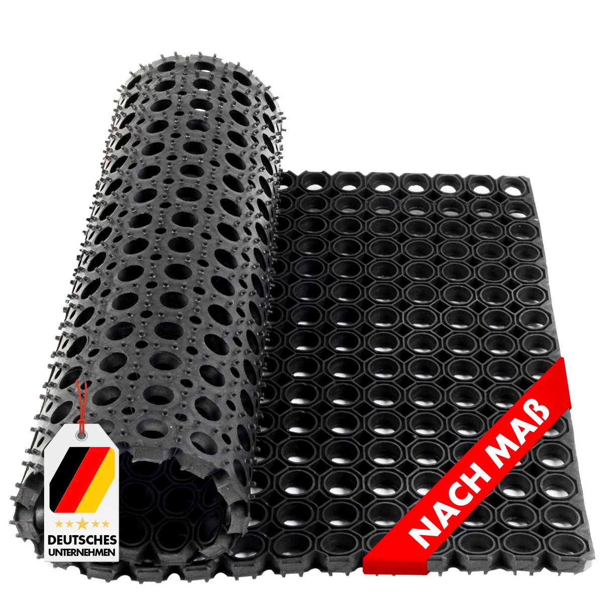Ringrubberen mat Octagon | dikte: 23 mm | Ook op maat