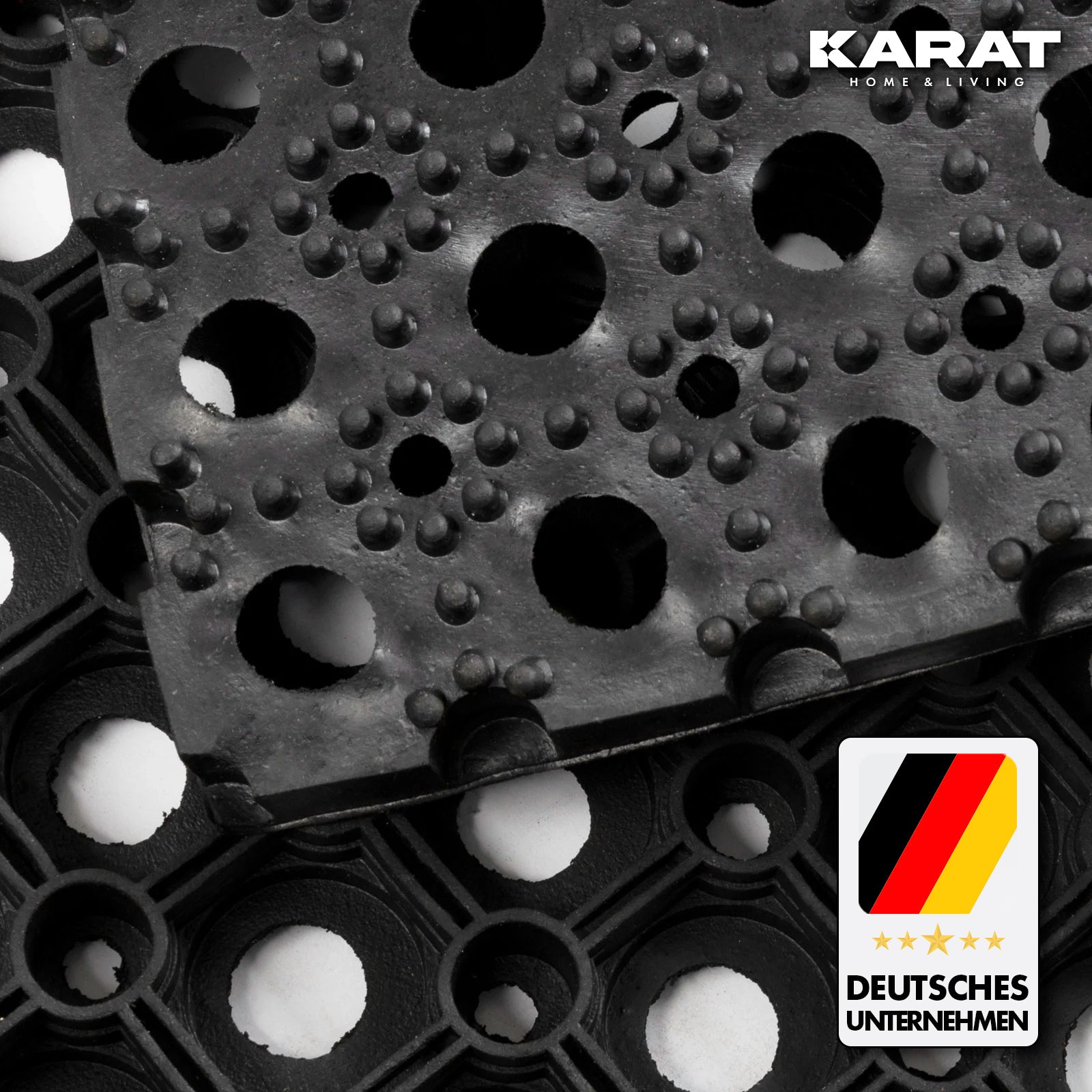 Ringrubberen mat Octagon | dikte: 23 mm | Ook op maat