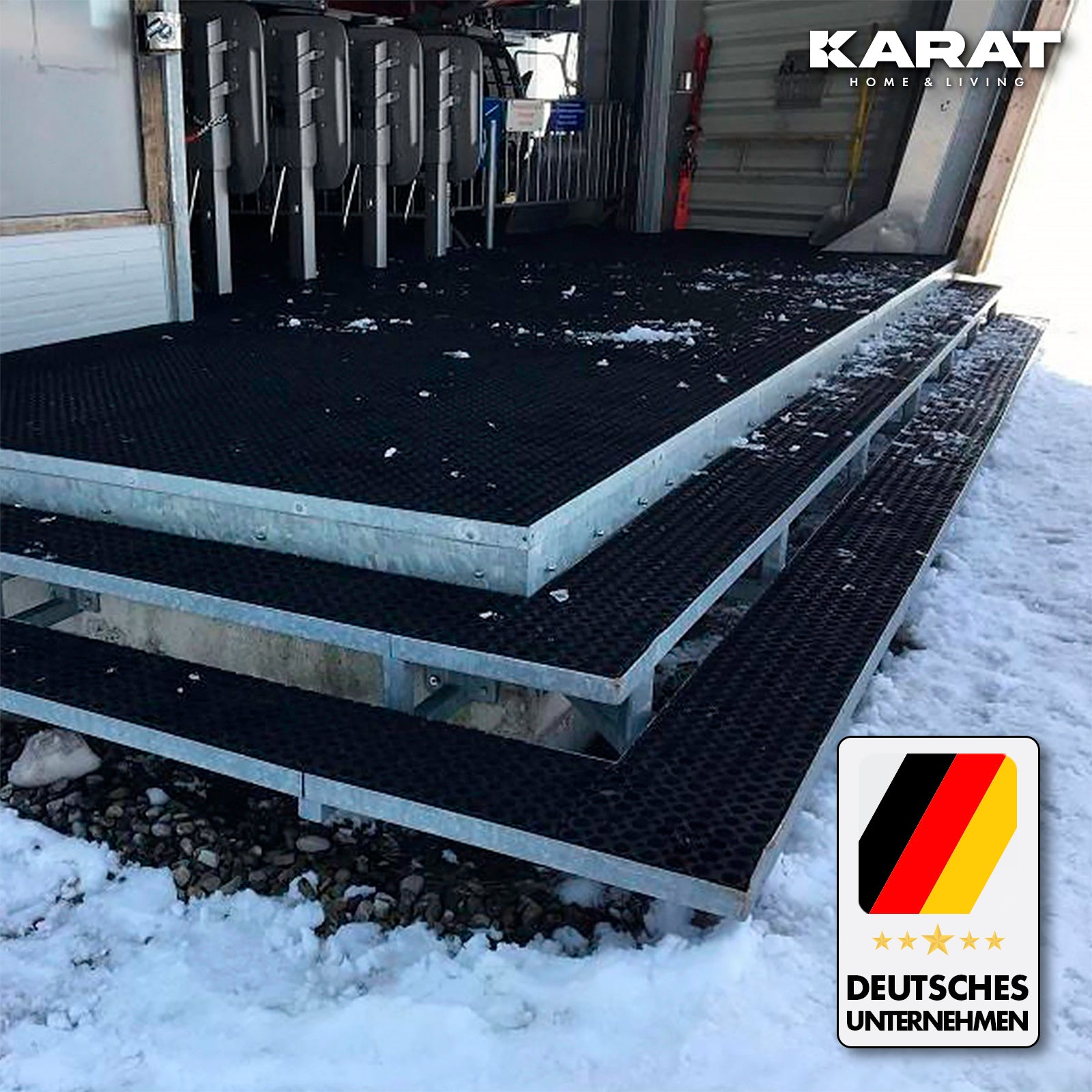 Ringrubberen mat Octagon | dikte: 23 mm | Ook op maat