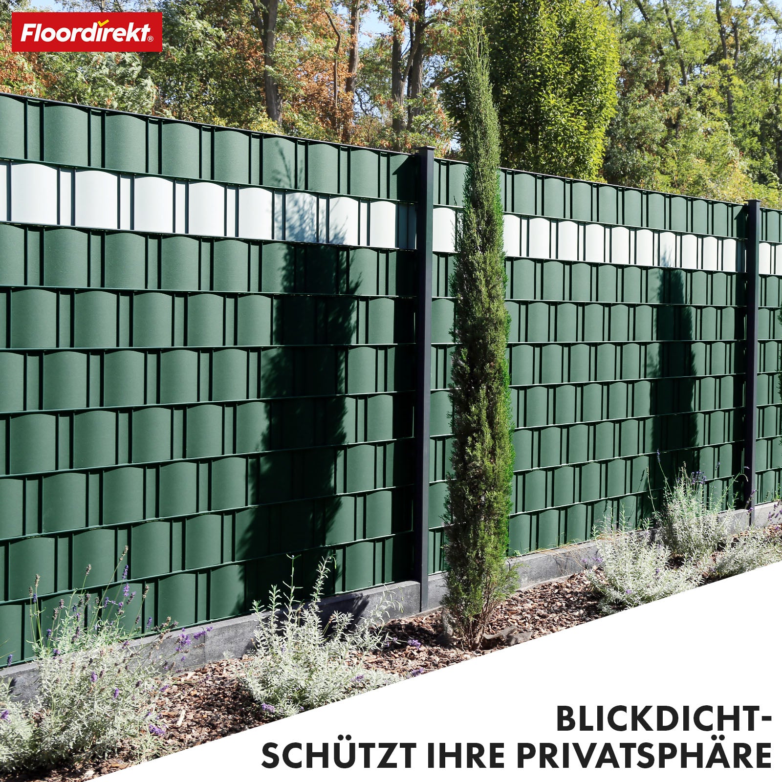 PVC vlechtband | voor staafmatten hekwerken | vele kleuren & designs