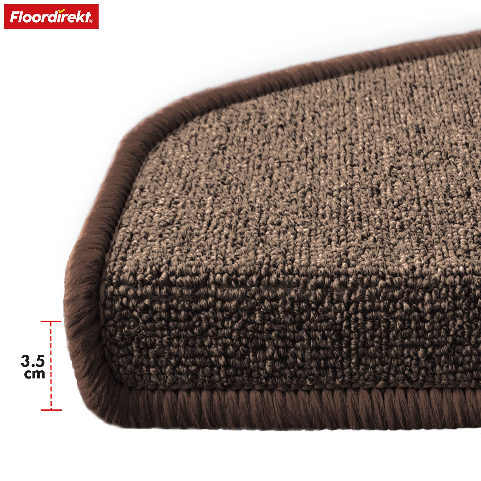 Opstapmat | London Pro | Modern ontwerp | Antislip en gemakkelijk schoon te maken | Halfrond