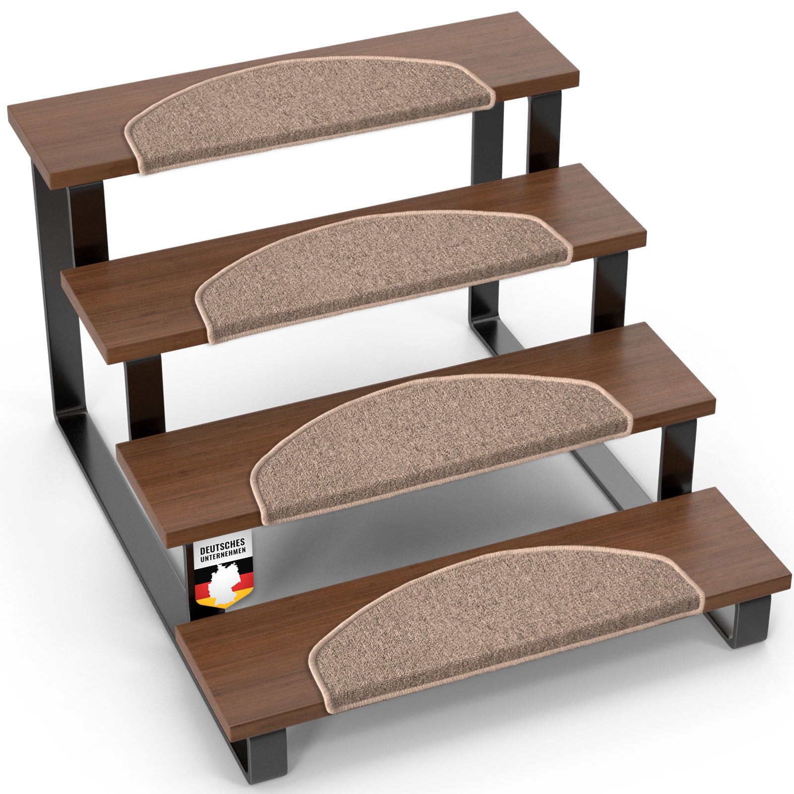 Opstapmat | London Pro | Modern ontwerp | Antislip en gemakkelijk schoon te maken | Halfrond