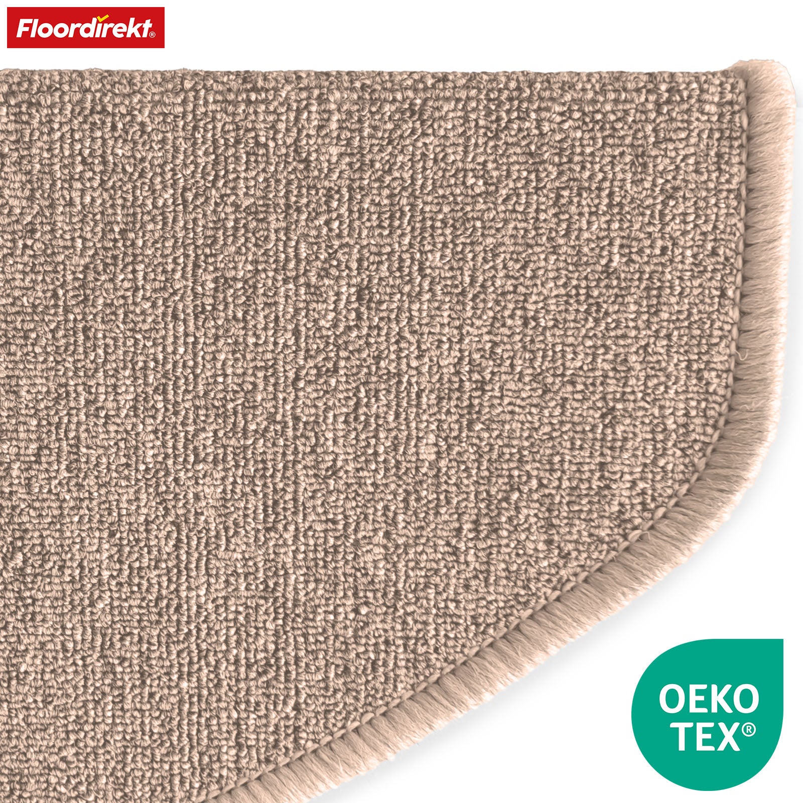 Opstapmat | London Pro | Modern ontwerp | Antislip en gemakkelijk schoon te maken | Halfrond