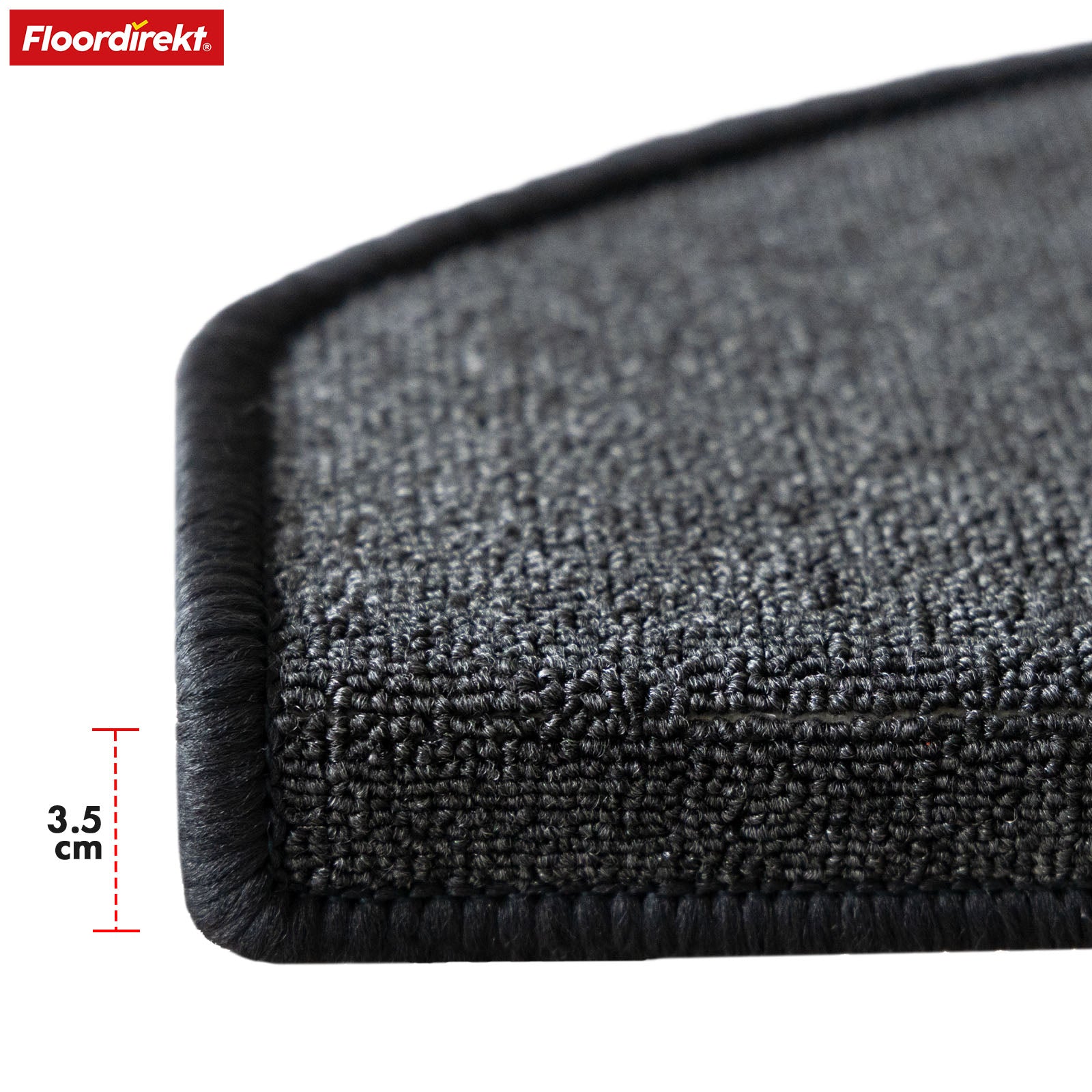 Opstapmat | London Pro | Modern ontwerp | Antislip en gemakkelijk schoon te maken | Halfrond