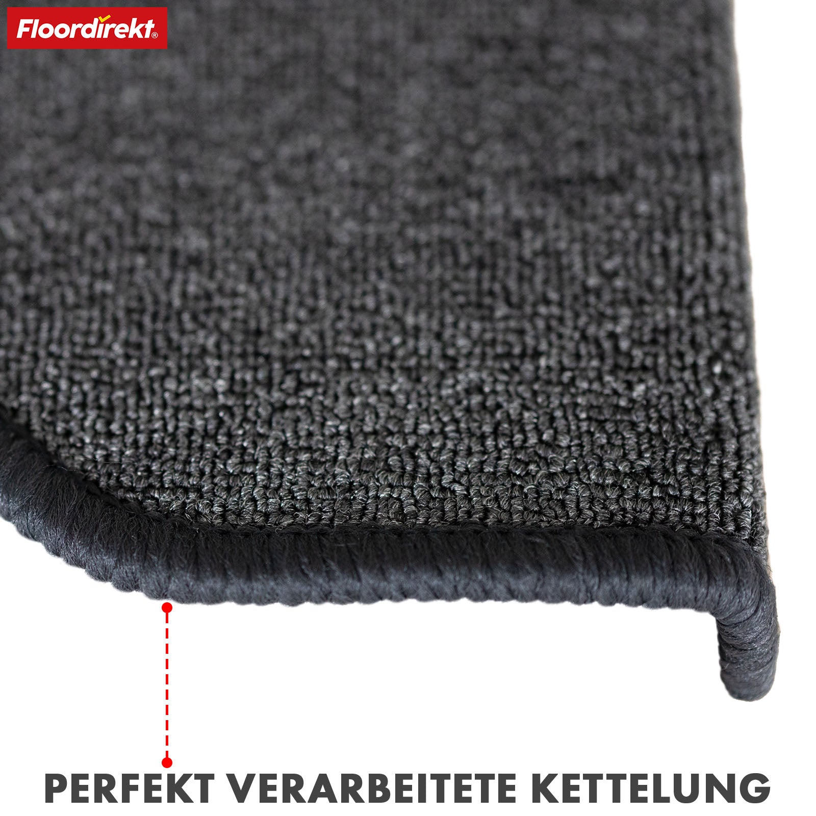 Opstapmat | London Pro | Modern ontwerp | Antislip en gemakkelijk schoon te maken | Halfrond