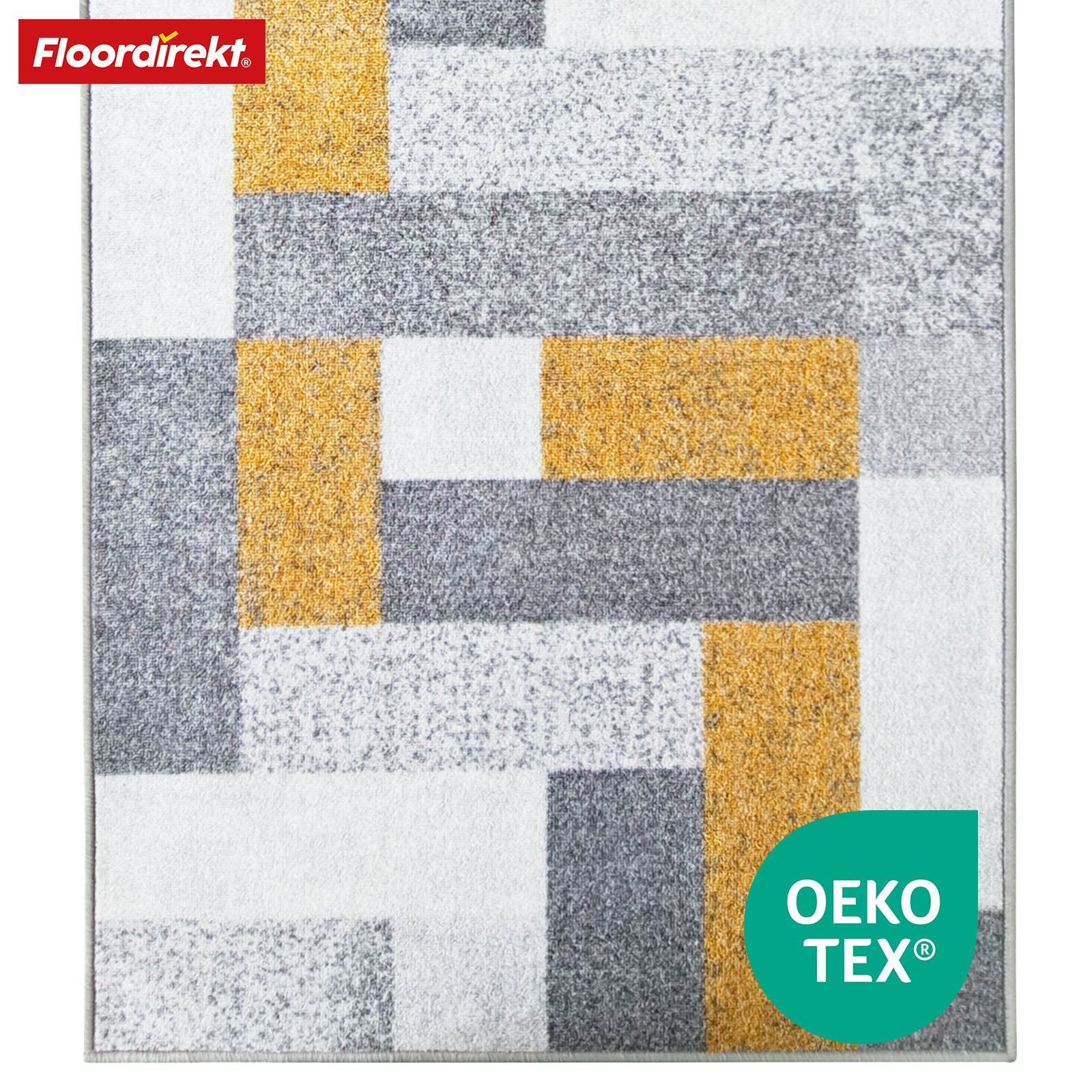 Tapijtloper op maat | New York | Antislip met gelrug | Modern design in verschillende kleuren