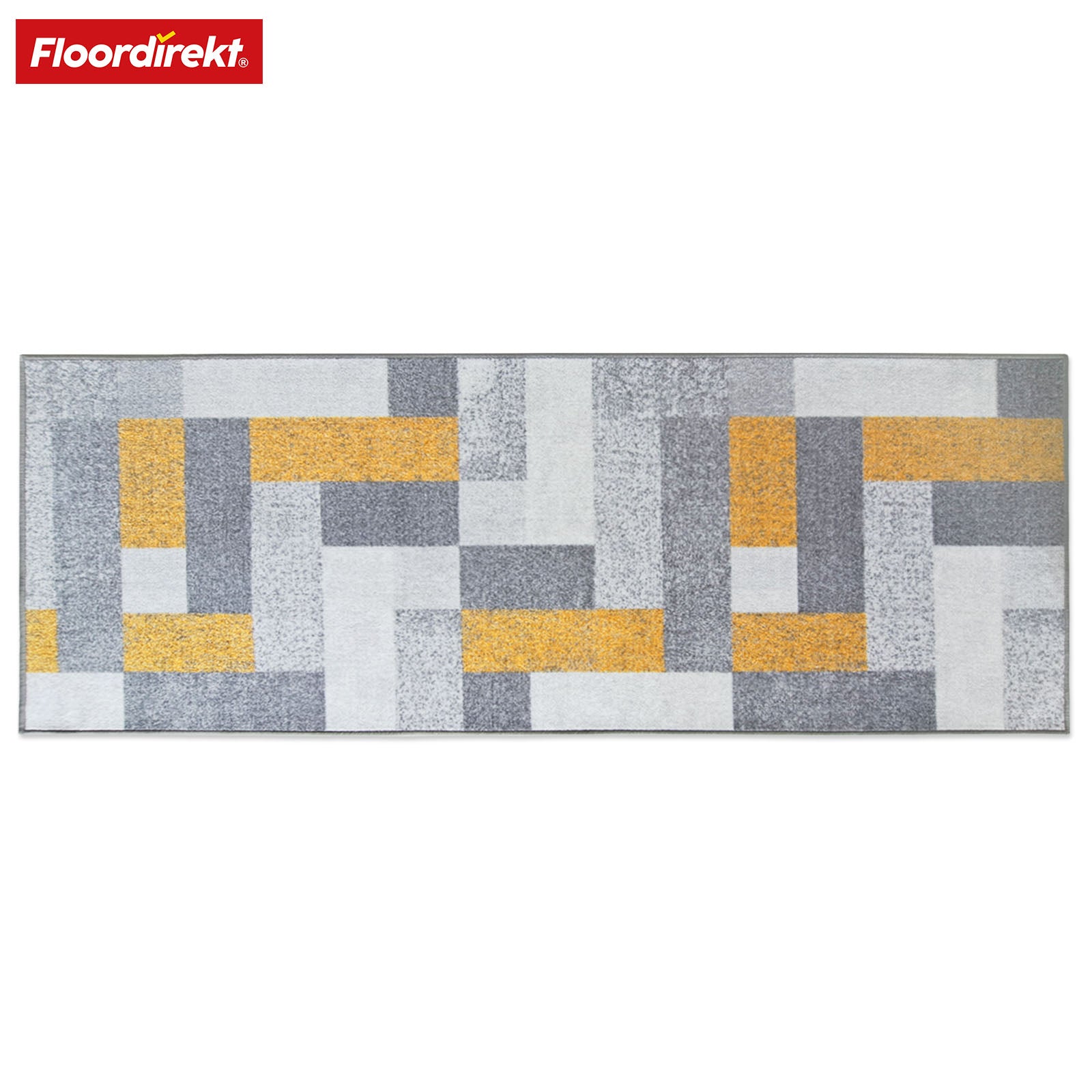 Tapijtloper op maat | New York | Antislip met gelrug | Modern design in verschillende kleuren