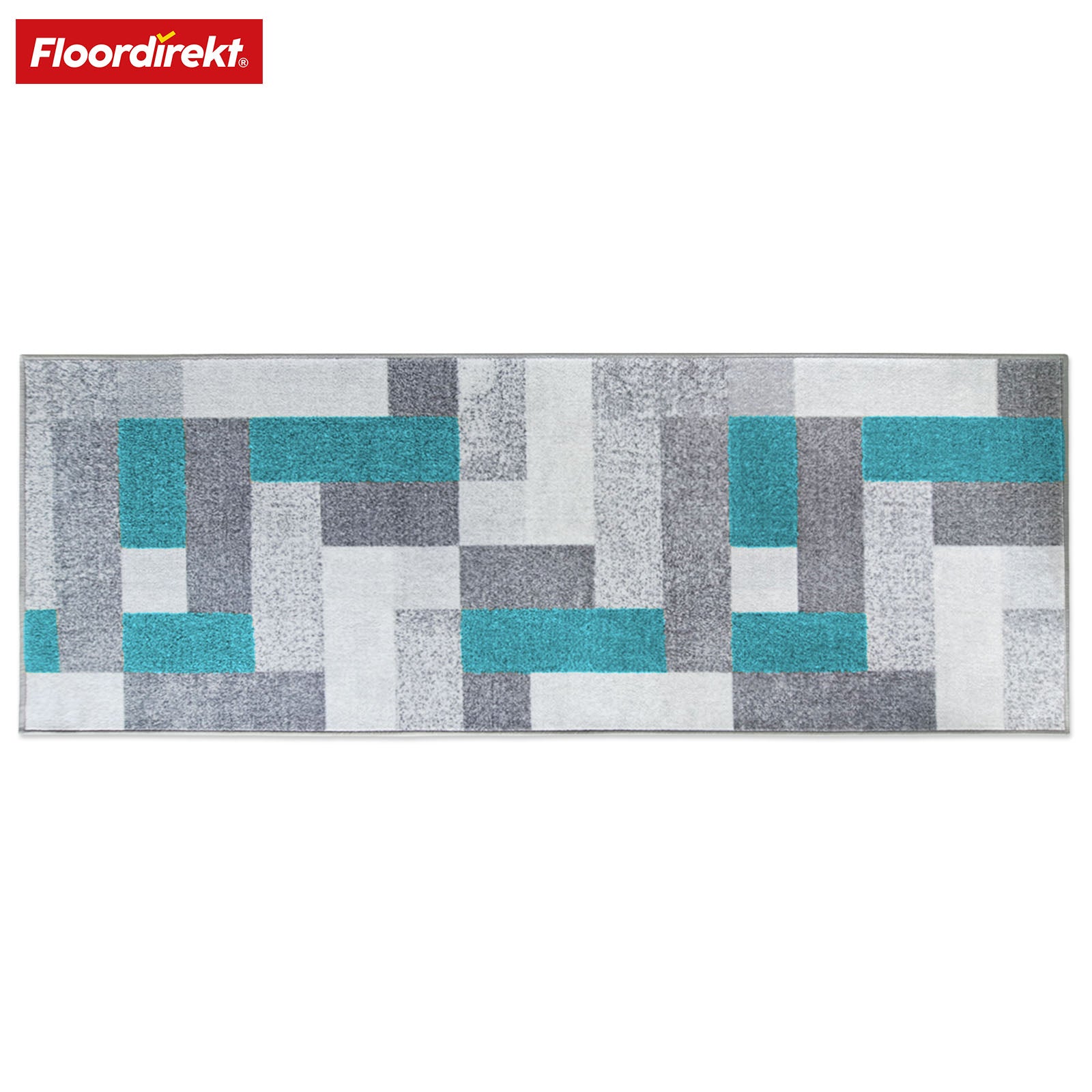 Tapijtloper op maat | New York | Antislip met gelrug | Modern design in verschillende kleuren