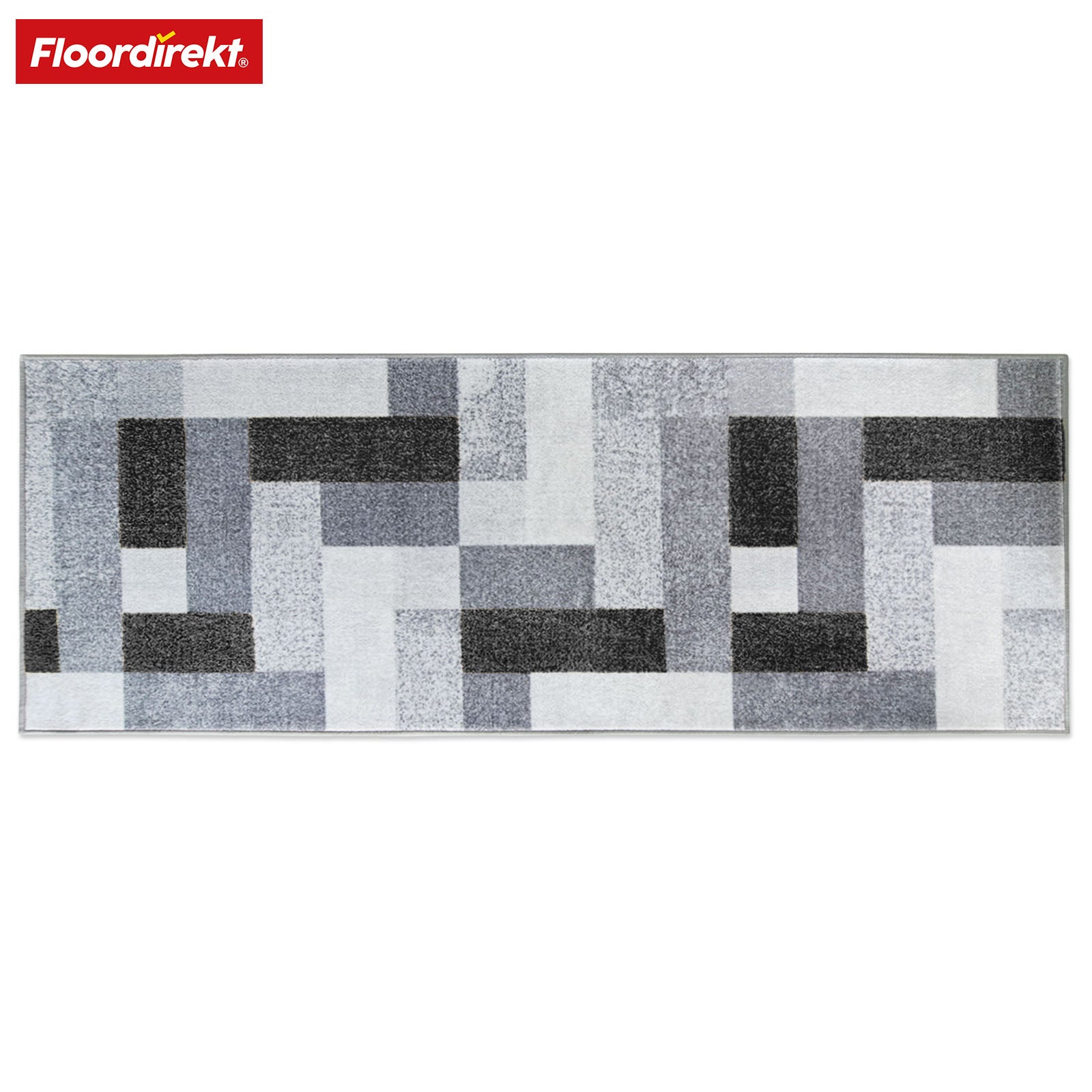 Tapijtloper op maat | New York | Antislip met gelrug | Modern design in verschillende kleuren