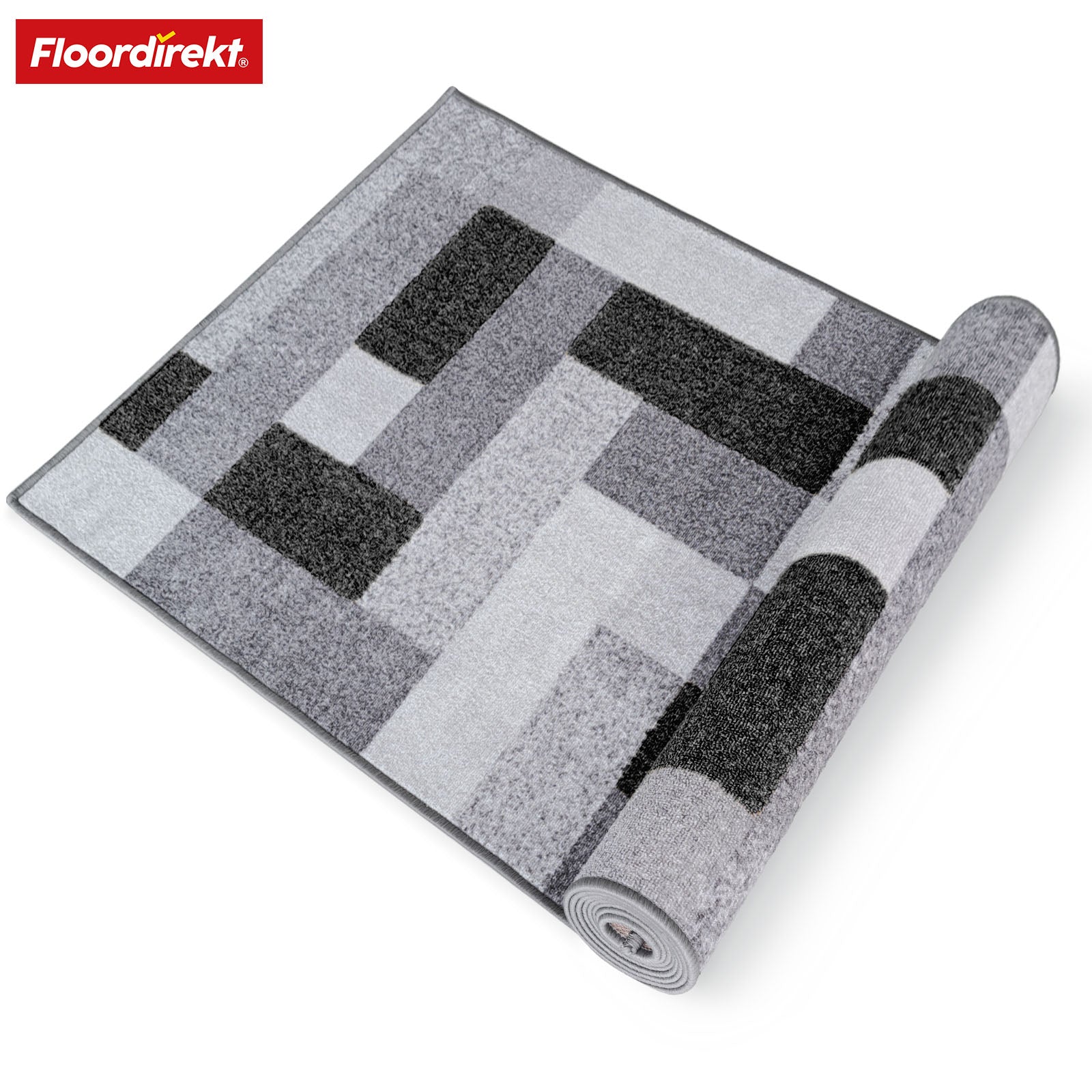 Tapijtloper op maat | New York | Antislip met gelrug | Modern design in verschillende kleuren