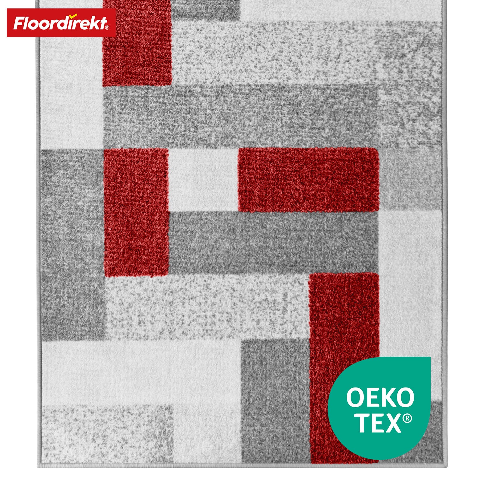 Tapijtloper op maat | New York | Antislip met gelrug | Modern design in verschillende kleuren