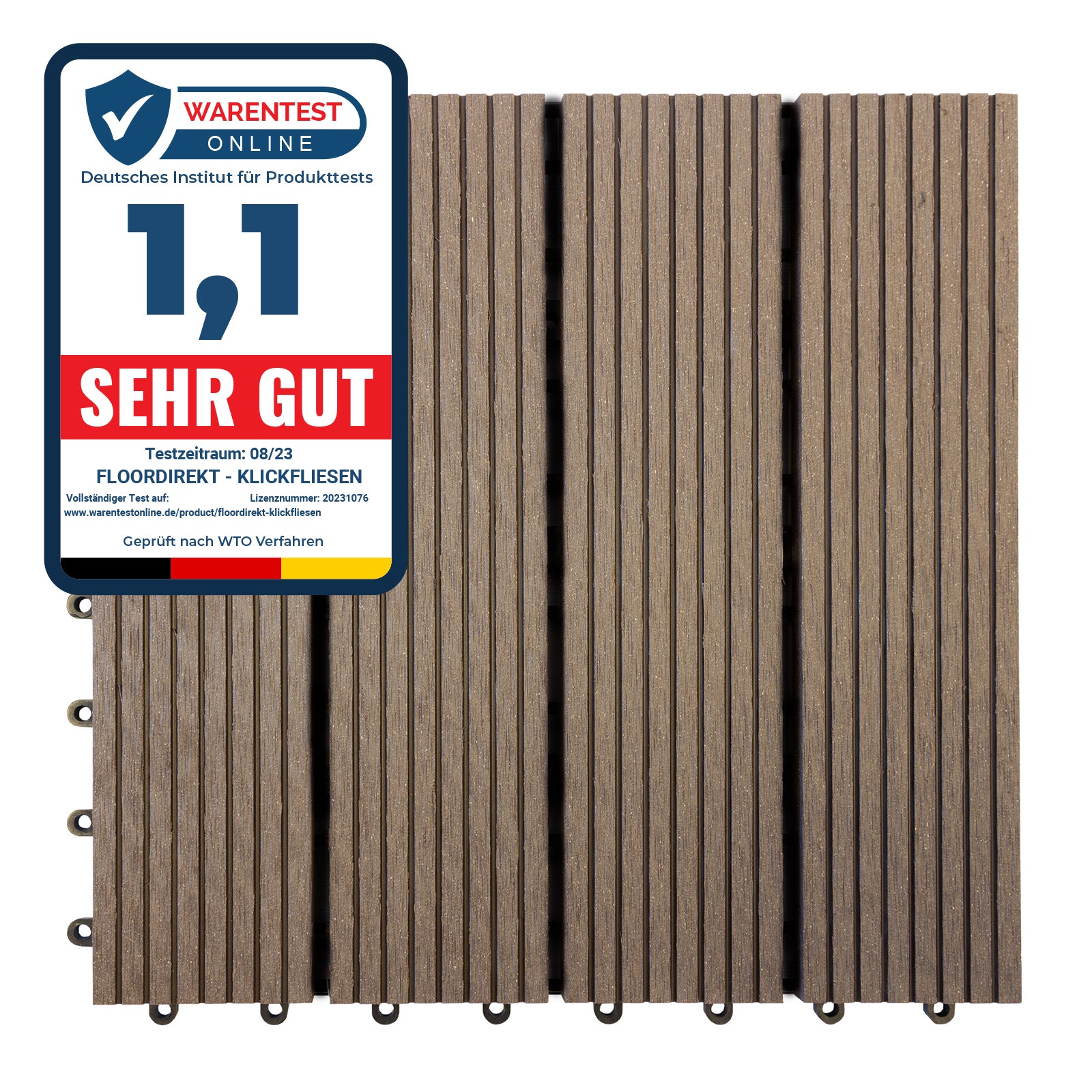 vidaXL 11 x terrastegel, WPC, 30 x 30 cm, 1 m², zwart, gazon, padtegels vidaXL 11 x terrastegel, WPC, 30 x 30 cm, 1 m², zwart, gazon, padtegels