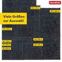 Vuilvangmat | Nasa | Zachte en waterabsorberende deurmat van polyester met antislip onderkant | Verschillende kleuren en maten