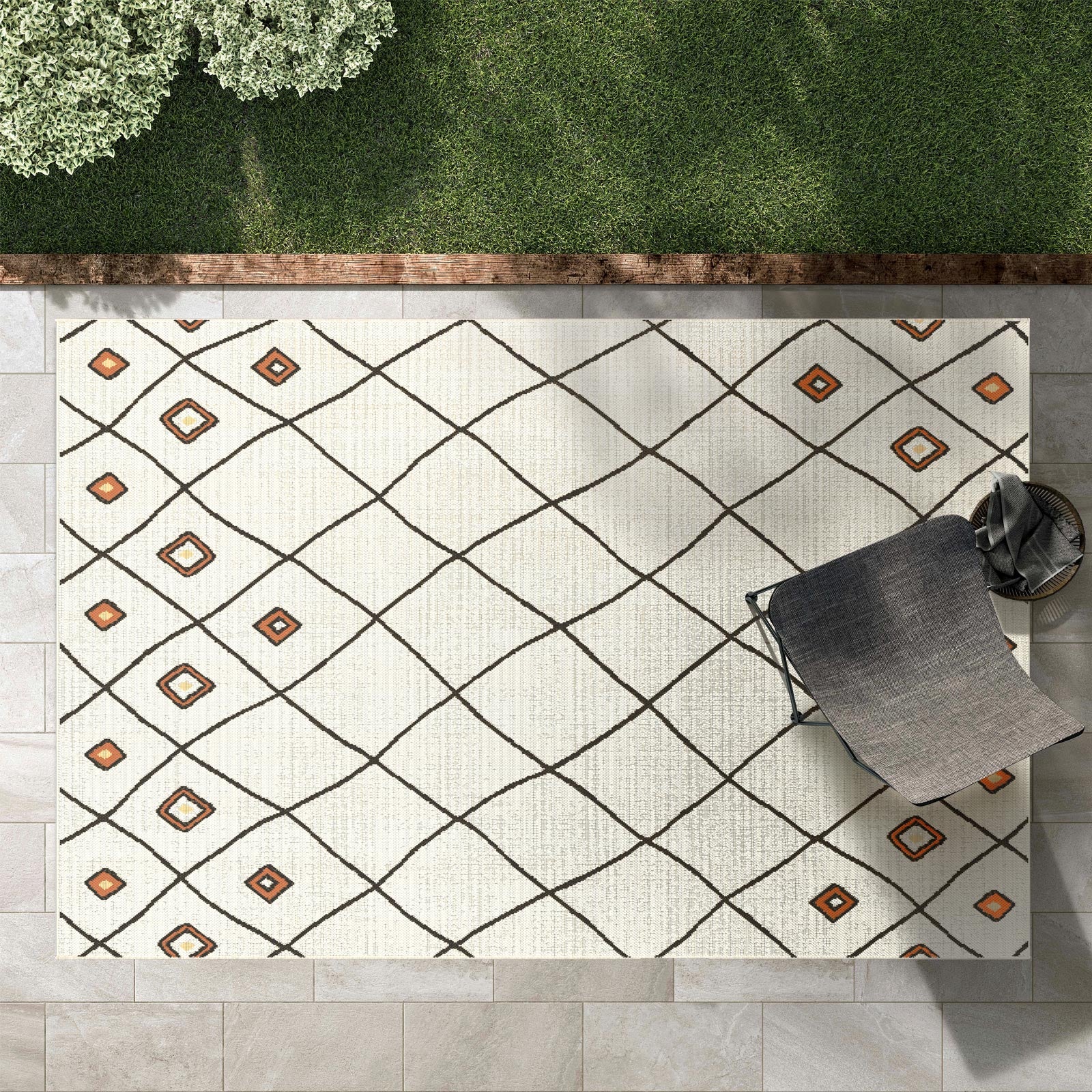 Karat Outdoor Vloerkleed | Berber | 2 kleuren
