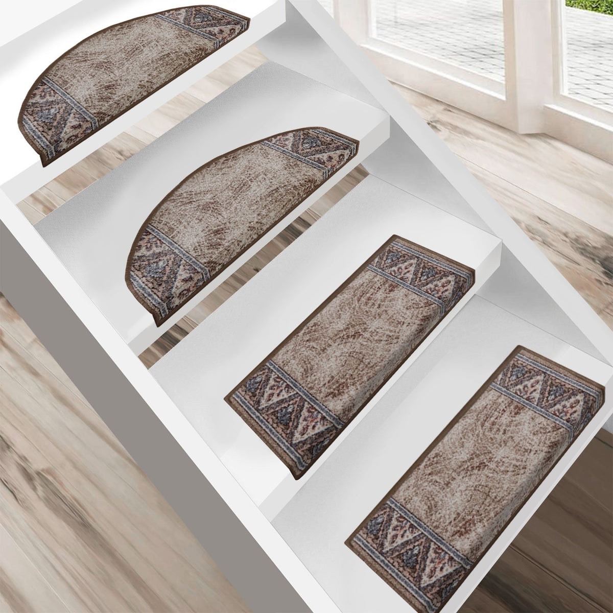 Trapmatten Elota | halfrond of rechthoekig