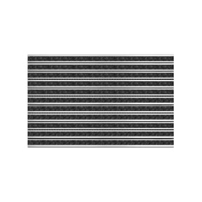 Aluminium deurmat | Aluflex SR Carpet | 22 mm | op maat