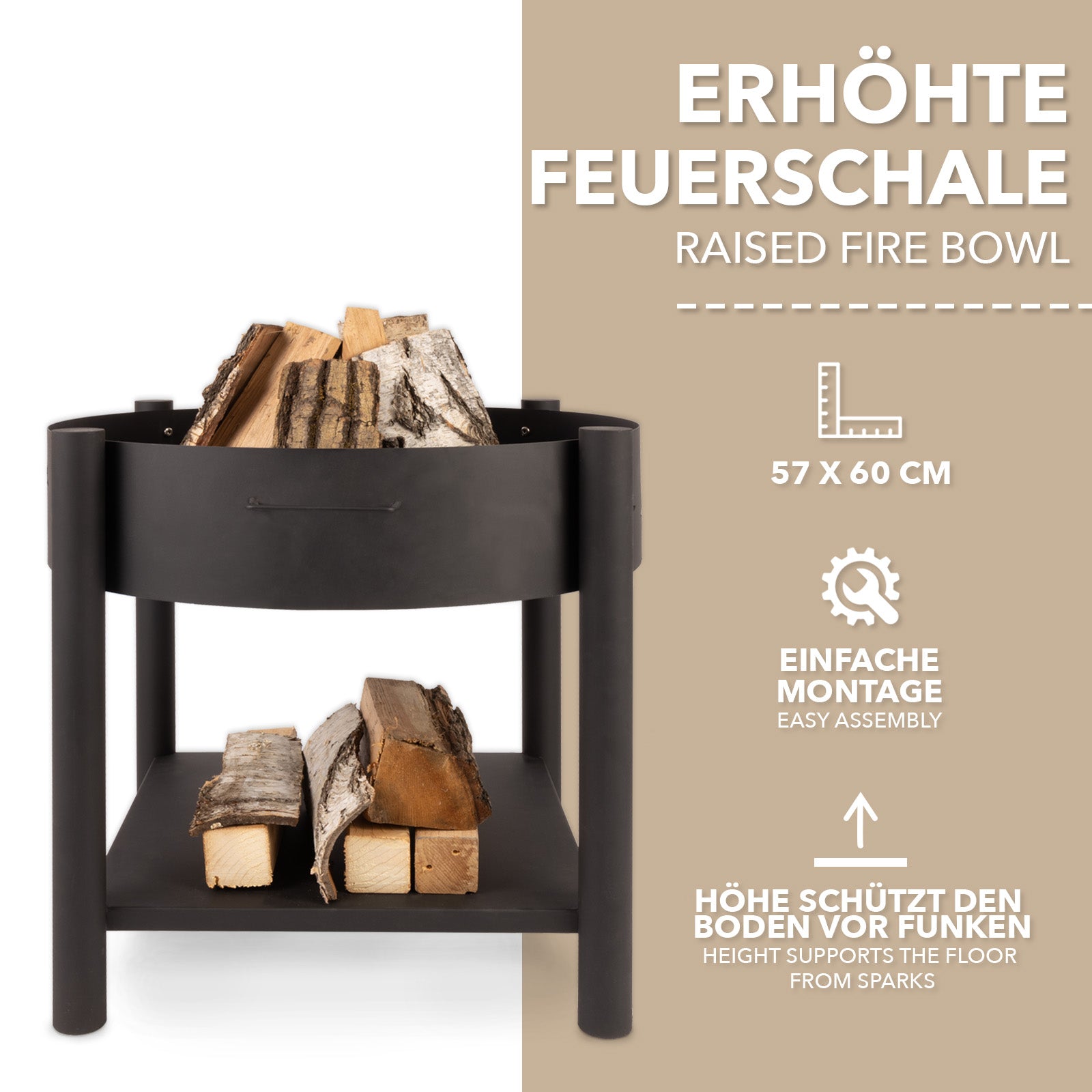 T1_Zonder patroon_S: Ø 60 cm