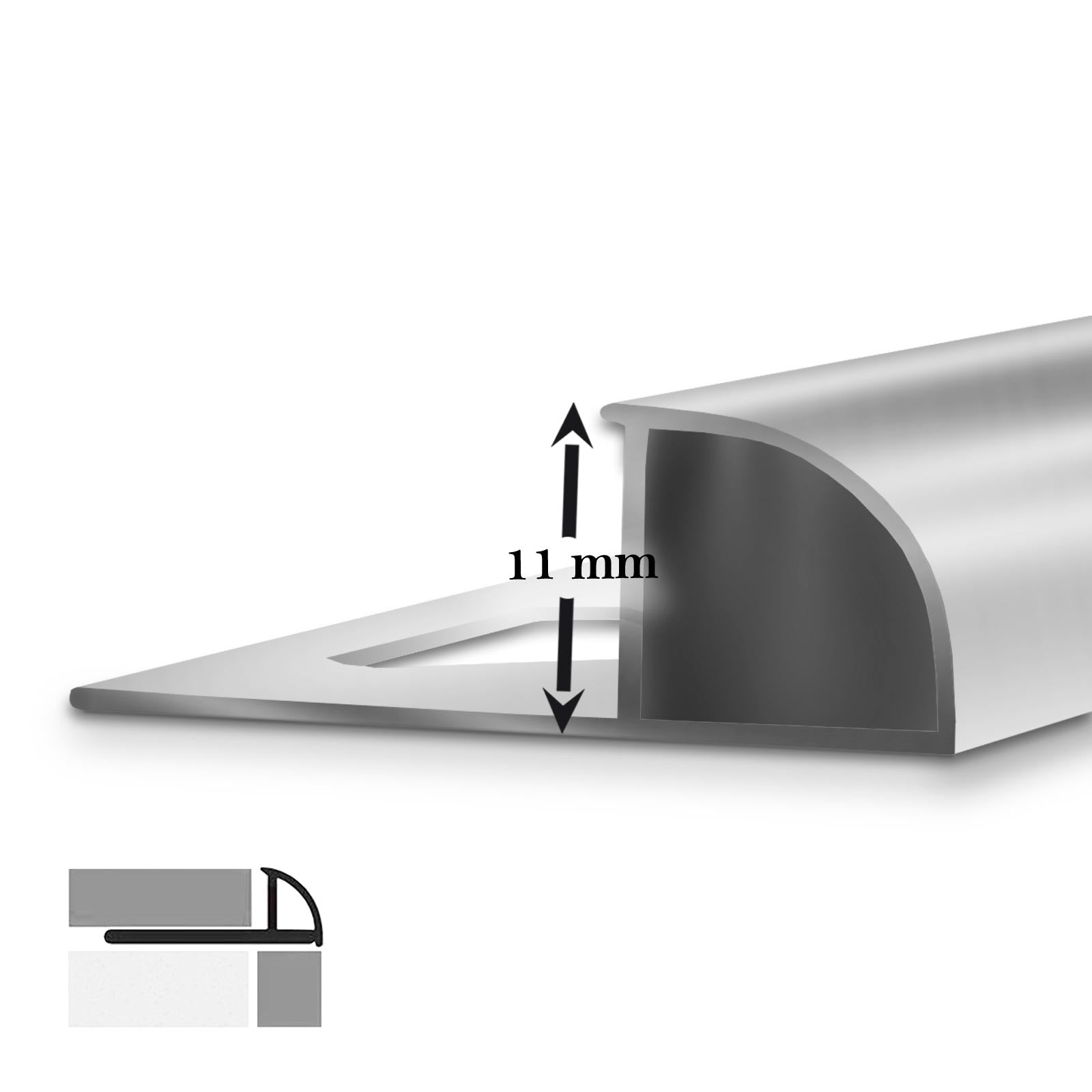 T1_fd-17267 | Zilver - Hoogglans