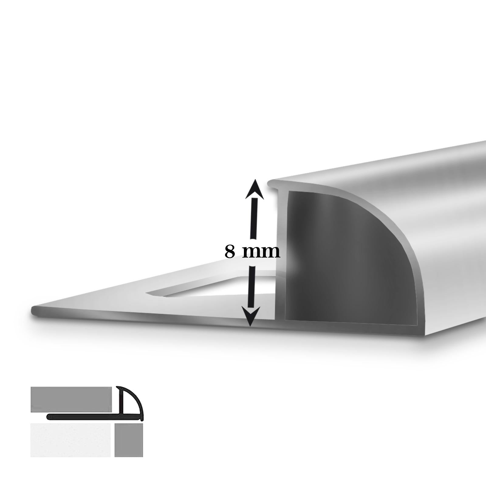 T1_fd-17265 | Zilver - Hoogglans