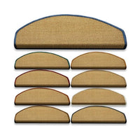 Sisal trapmat | Salvador natuur | met festonnering in uw favoriete kleur