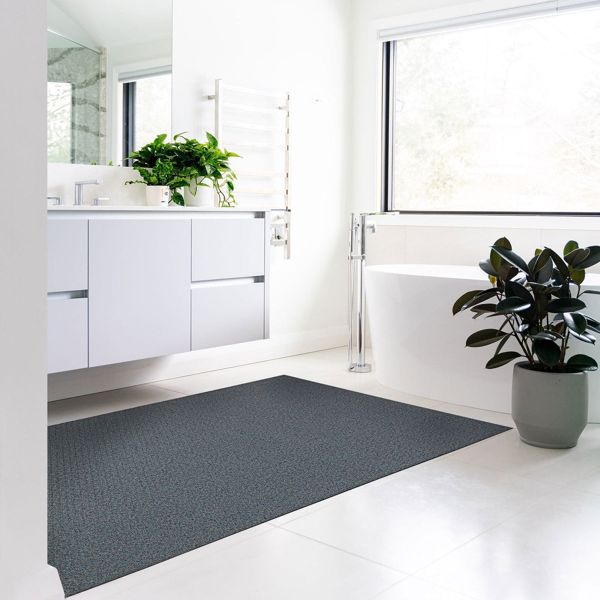 ✂ Vinyl badmat | Verschillende maten & kleuren | Antislip