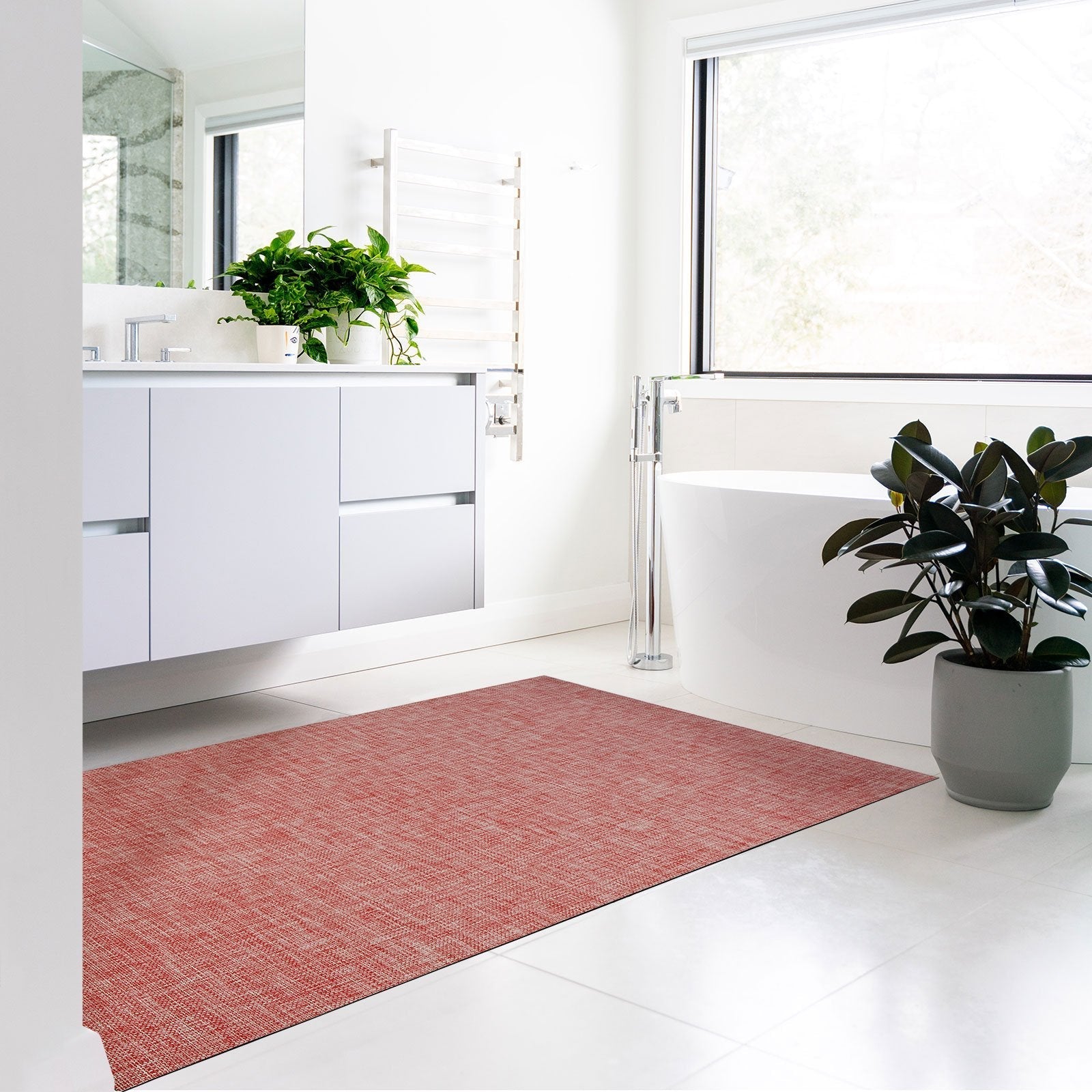✂ Vinyl badmat | Verschillende maten & kleuren | Antislip