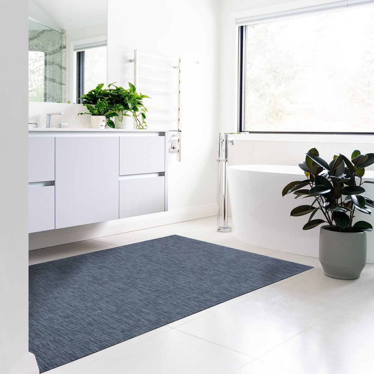 ✂ Vinyl badmat | Verschillende maten & kleuren | Antislip