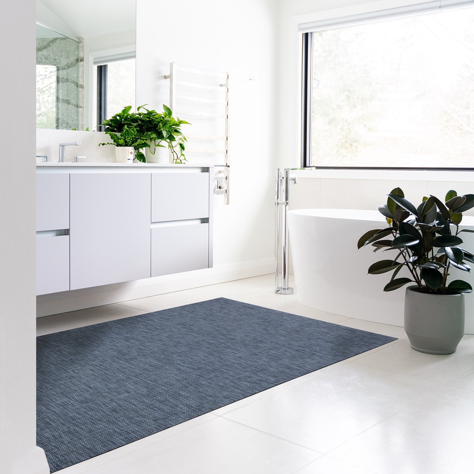 ✂ Vinyl badmat | Verschillende maten & kleuren | Antislip
