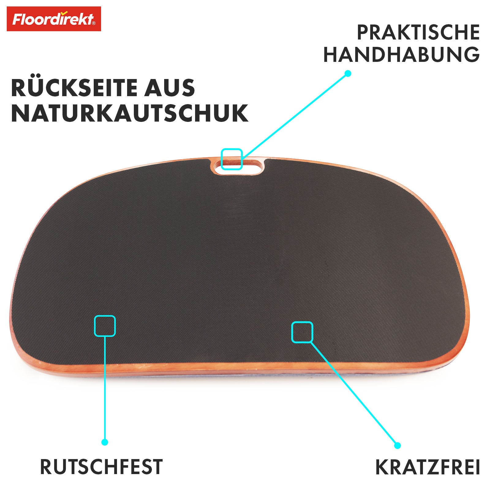 Balance Board | Hawaii | Anti-vermoeidheidsmat voor staande bureaus op kantoor & thuiskantoor | Werkplekmat verkrijgbaar in twee versies