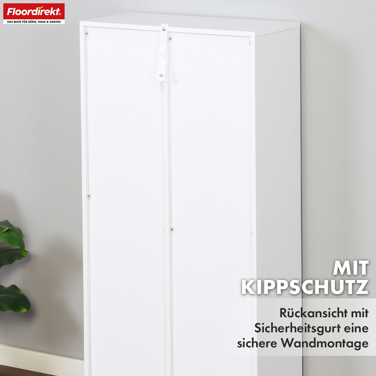 Boekenkast | Arkansas | Witte MDF staande plank met 5-9 planken voor boeken en woonaccessoires
