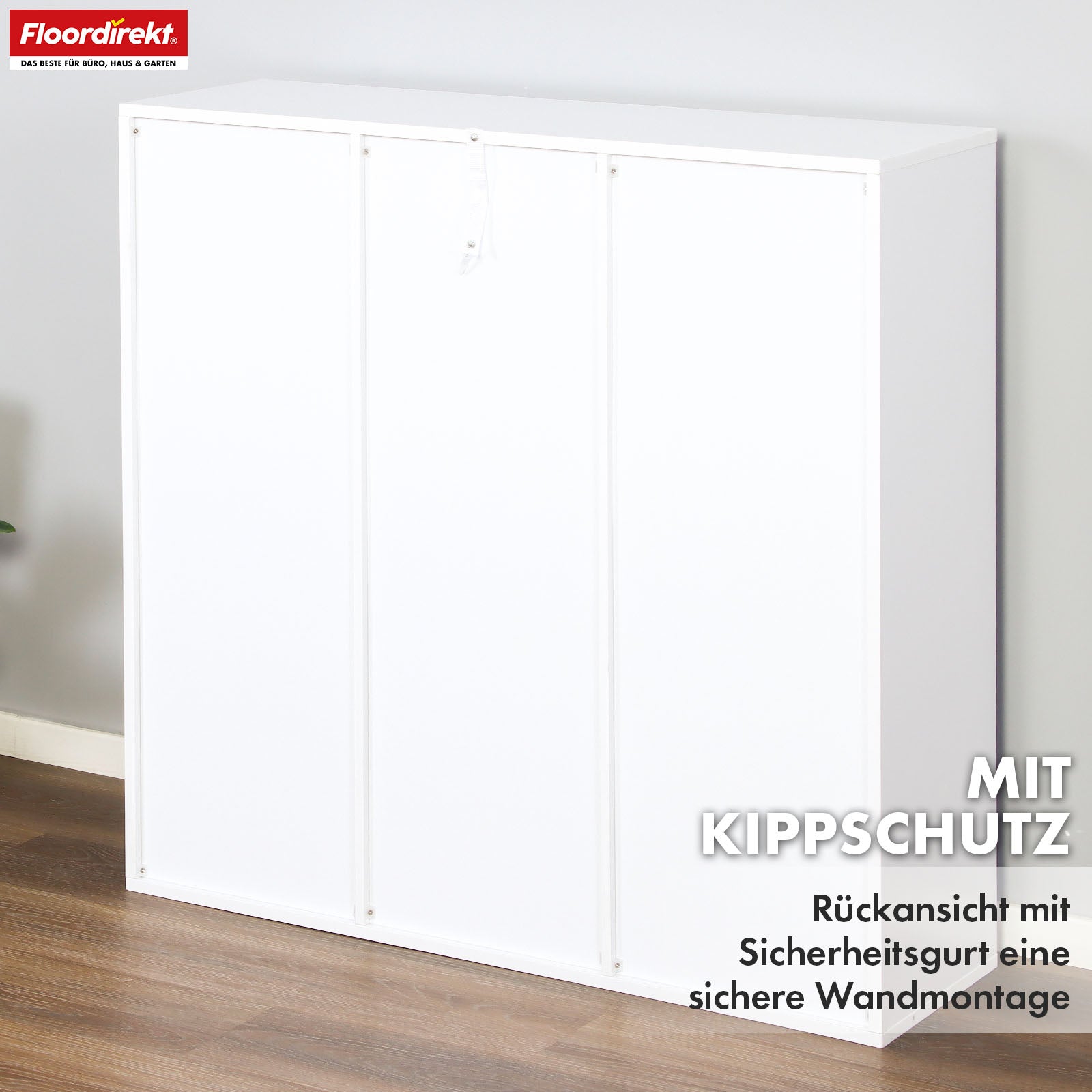 Boekenkast | Arkansas | Witte MDF staande plank met 5-9 planken voor boeken en woonaccessoires