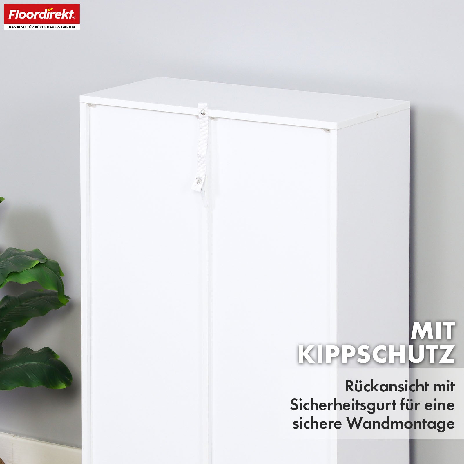 Boekenkast | Arkansas | Witte MDF staande plank met 5-9 planken voor boeken en woonaccessoires