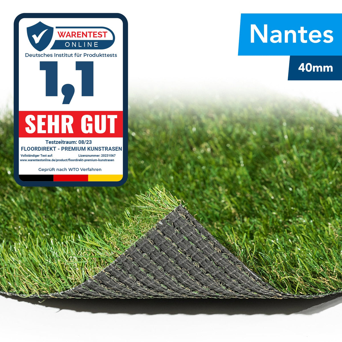 ✂ Kunstgras Nantes | Champions Class | Gewicht 2000 g/m²