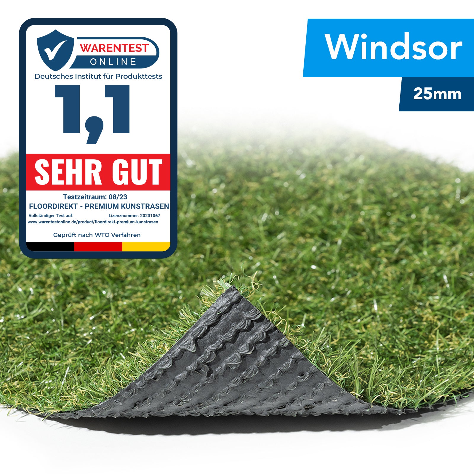 ✂ Kunstgras Windsor | Luxury Class | Gewicht 1700 g/m²