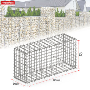 Schanskorf | Lenox | Gegalvaniseerd stalen mand voor decoratieve privacyschermen en tuinprojecten