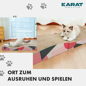 Krabplank voor katten | Krabmeubel van kwaliteitskarton | Krabplank in drie designs