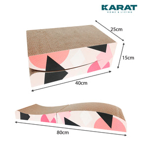 Krabplank voor katten | Krabmeubel van kwaliteitskarton | Krabplank in drie designs