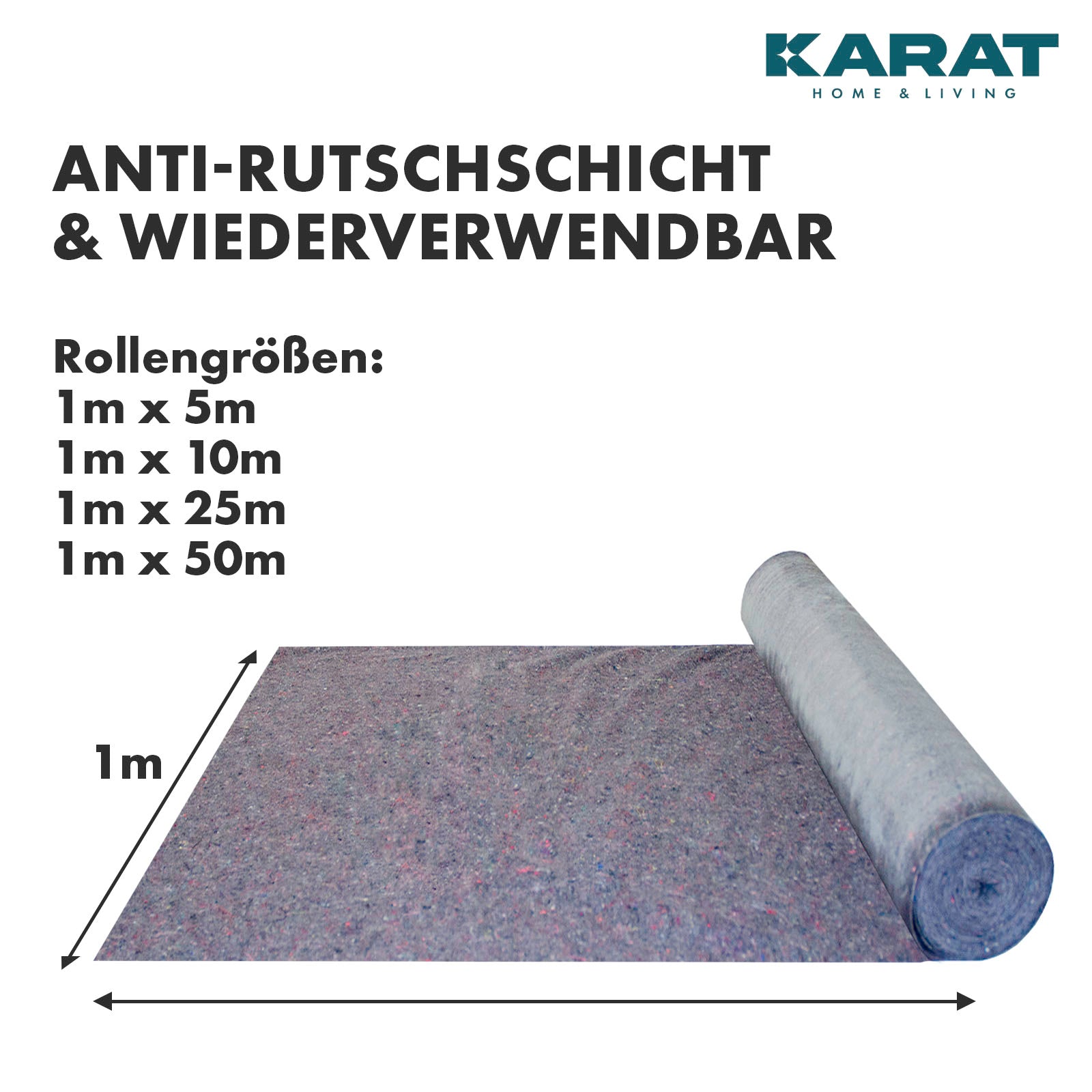 Schildersvlies | 180g/m² | Topkwaliteit | Hoogwaardig beschermvlies voor schilderwerk